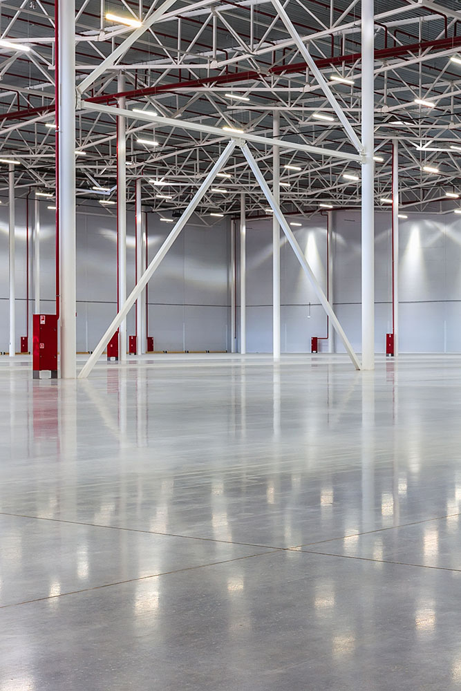 Large Warehouse with Clean Floors