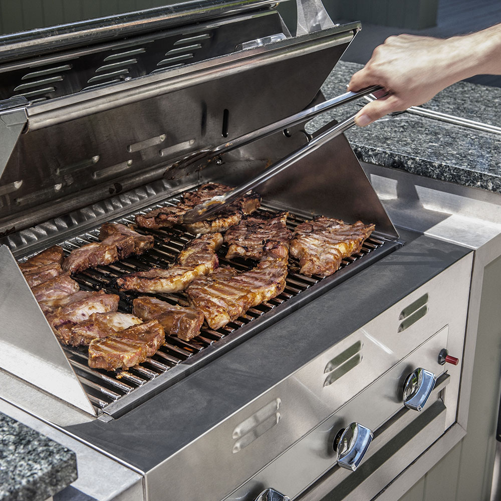 Grill Being Used After Assembly